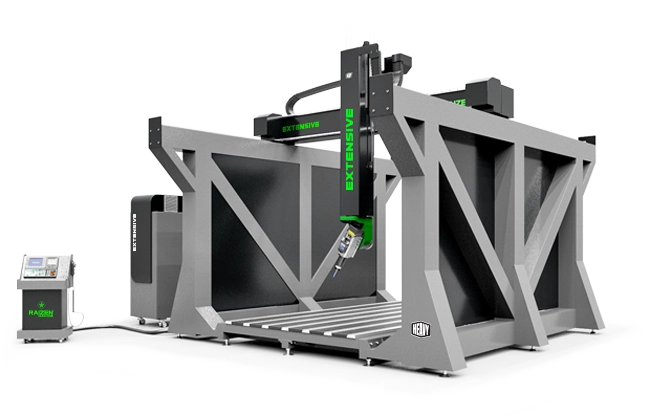 Router CNC com 5 Eixos